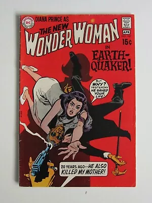 Buy Wonder Woman #187 Fn- Diana Prince Spy 1970 Dc Bronze Age Smoking Gun Cover New • 24.13£