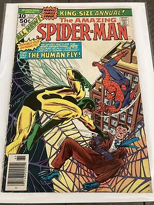 Buy Amazing Spider-Man Annual #10 (Marvel 1976) 1st App Human Fly Bronze Age Key! • 14.21£