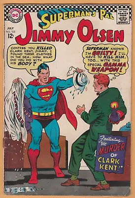 Buy Superman's Pal Jimmy Olsen #103 - (1967) - GD (2.0) Detached Cv. • 3.11£