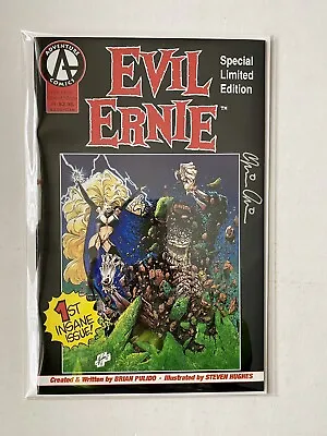 Buy EVIL ERNIE #1 SPECIAL LIMITED EDITION Signed By Brian Pulido 1992 Lady Death • 56.17£