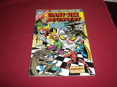 Buy BX7 Giant-Size Defenders #3 Marvel 1975 Comic 4.5 Bronze Age 1ST KORVAC! • 40.18£