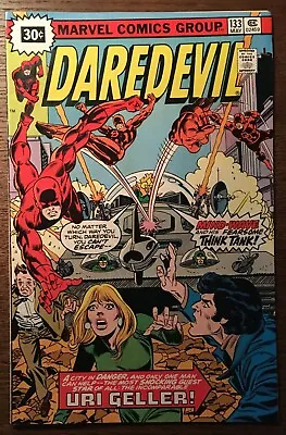 Buy Daredevil #133 1964 1st Series 1976 Marvel Comic Book Price Variant • 150.90£