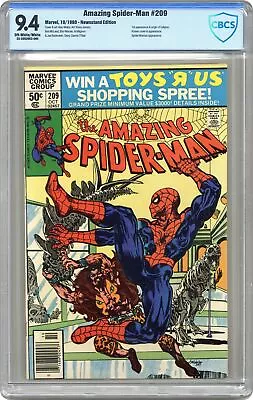 Buy Amazing Spider-Man #209N CBCS 9.4 Newsstand 1980 22-2D520EC-005 • 75.26£