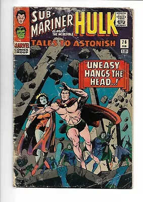 Buy TALES TO ASTONISH (1959 Series) #76 - GD (2.0) • 5.50£