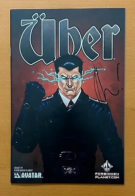 Buy Uber #1 VERY RARE Forbidden Planet Cover SIGNED By Kieron Gillen (Avatar 2013) • 37.46£