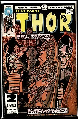 Buy 1983 Le Puissant Thor #135/136 Editions Heritage Comic • 39.97£