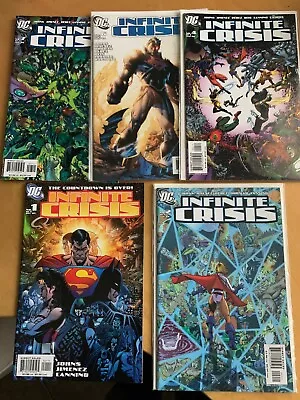 Buy Infinite Crisis #s 1,2,4,6 & 7 Of 7 Issue DC 2005 Series By Johns,Perez,Jiminez+ • 16.99£