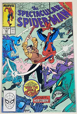 Buy Spectacular Spider-Man 147 NM 9.4 Marvel 1989 Hobgoblin Sal Buscema. Unread! • 8.92£