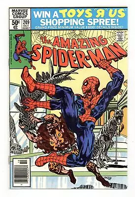 Buy Amazing Spider-Man #209N VG+ 4.5 1980 • 19.99£