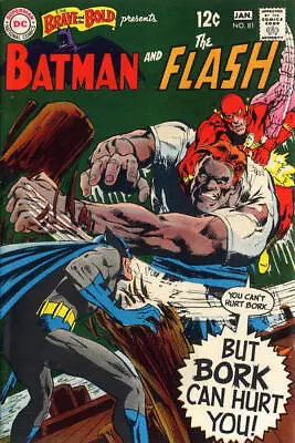 Buy Brave And The Bold (1955) #  81 (4.0-VG) Batman, Flash, Neal Adams Cover & Ar... • 14.40£