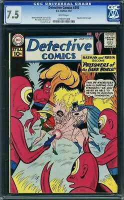 Buy Detective Comics #293 (DC, 1961) CGC 7.5 • 257.26£