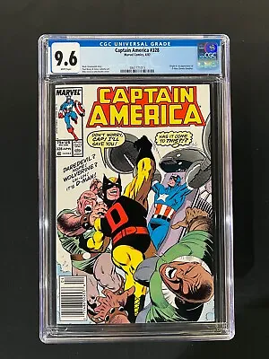 Buy Captain America #328 CGC 9.6 (1987) - Newsstand - Origin & 1st App D-Man • 112.59£