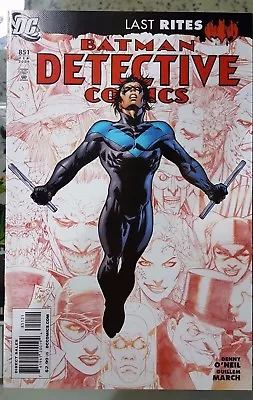 Buy Batman Detective Comics #851 Nightwing Tony Daniels Cover VF+ 2009 Last Rites @ • 15.76£