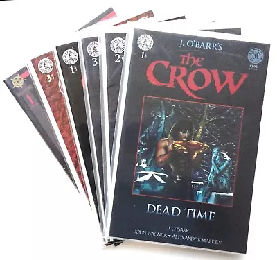 Buy O'BARR / THE CROW X 6 - 1994-96 Kitchen Sink/Northstar Dead Time / Flesh & Blood • 31.62£