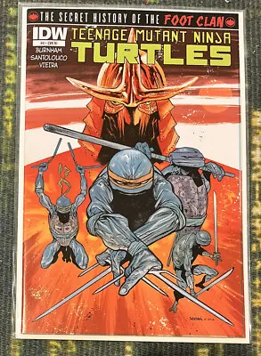 Buy Teenage Mutant Ninja Turtles Secret History Of The Foot Clan #4 Harren Variant • 9.99£