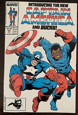 Buy Captain America #334 (1987, Marvel) Lemar Hoskins Becomes Bucky, Key Issue • 12.05£
