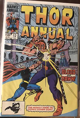 Buy Thor Annual #12  MARVEL Comics 1984 VF+ • 7.91£