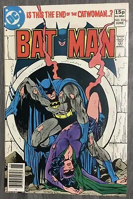 Buy Batman No. #324 June 1980 DC Comics VG Catwoman Cover • 35£