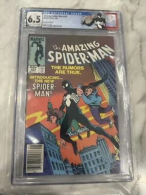 Buy AMAZING SPIDER-MAN #252 (1984) CGC 6.5 FIRST BLACK COSTUME - Venom Label • 139.01£
