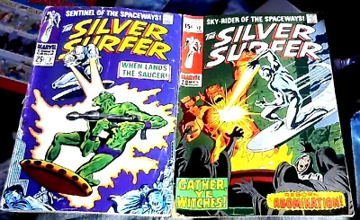 Buy SILVER SURFER #2+12 (Oct.1968/Jan.1969) Marvel Comics Stan Lee • 69.99£