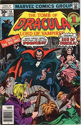Buy Marvel Comics The Tomb Of Dracula Volume 1 Book #54 VF • 4.35£
