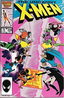 Buy Uncanny X-Men #208 VF 1986 Marvel Comics  Grade 8.5   • 6.27£