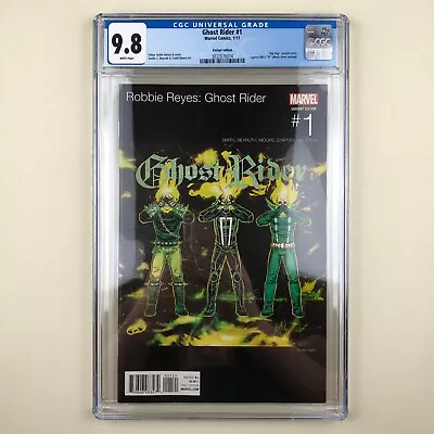 Buy Robbie Reyes, Ghost Rider #1 (2017) CGC 9.8, Hip Hop Variant Edition, 1 Of 25 • 120.07£