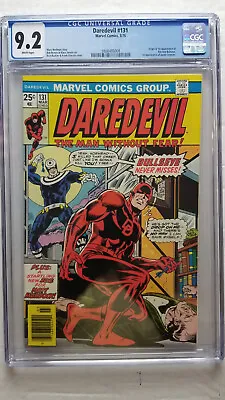 Buy Daredevil #131 CCG 9.2  WHITE   1st Appearance Bullseye • 743.29£