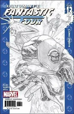 Buy Ultimate Fantastic Four (2004-2009) #13 (Sketch Variant) • 4£