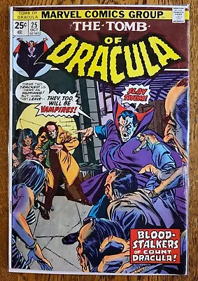 Buy Tomb Of Dracula #25~Odin MVS Intact~1st App. Hannibal King~Fine • 63.95£