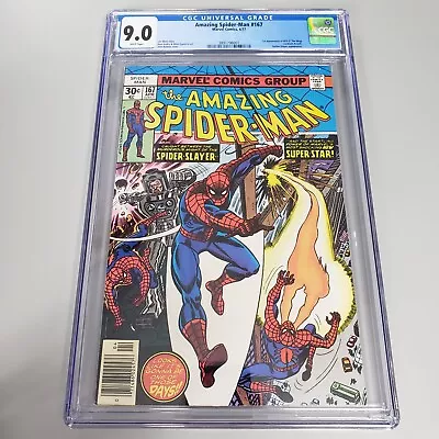 Buy Amazing Spider-Man #167 WP 1st App. Will O' The Wisp Marvel Comics 1977 • 59.36£