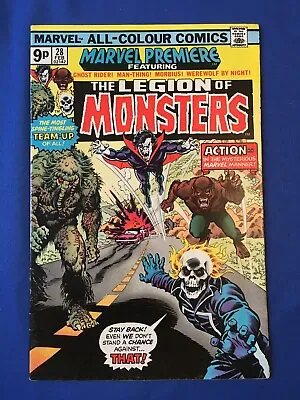 Buy Marvel Premiere #28 FN+ (6.5) MARVEL ( Vol 1 1976) 1st App Legion Of Monsters • 72£