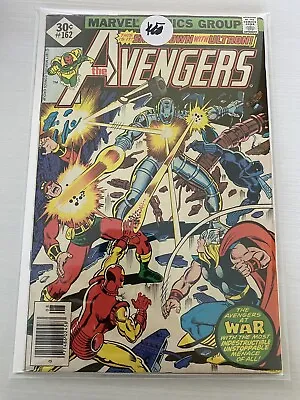 Buy (1977) The Avengers #162 -  THE BRIDE OF ULTRON!  VF • 8.84£