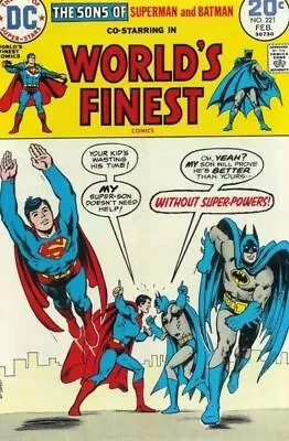 Buy DC Comics Worlds Finest Comics #221 1974 6.0 FN • 19.75£