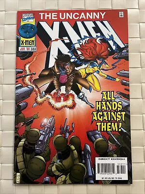 Buy The Uncanny X-men #333 (1996) Key! 1st Full Appearance Of Bastion (2) • 16.80£