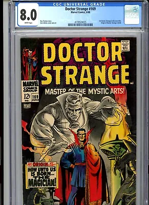Buy CGC 8.0 Doctor Strange #169 1st Doctor Strange In His Own Title. • 764.06£