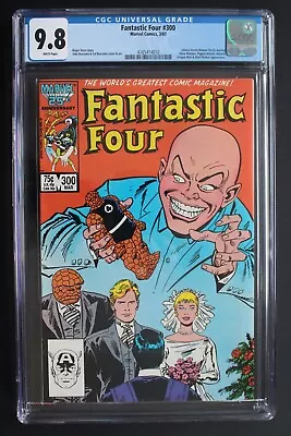 Buy Fantastic Four #300 PUPPET MASTER 1997 She-Hulk Wizard Dr Doom TORCH Wed CGC 9.8 • 52.97£