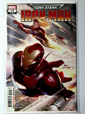Buy Tony Stark Iron Man #14 Inhyuk Lee Main Cover Marvel 2018 Nm • 3.50£