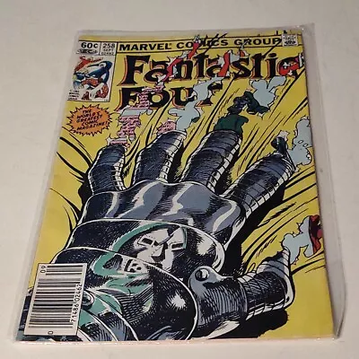 Buy Fantastic Four #258 Bronze Age Byrne Dr. Doom VF Beauty Wow  • 7.90£