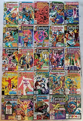 Buy Fantastic Four 218 Thru 242 Marvel Comics Bronze Age 25 Book Run 1980-1982 • 43.69£