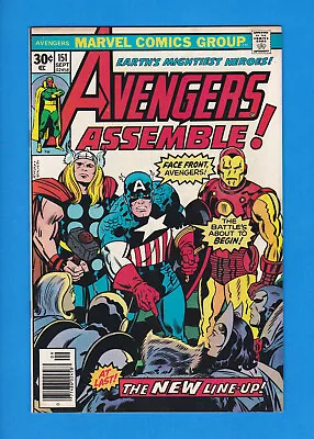 Buy Avengers #151 Marvel 1976 Fine- • 7.11£