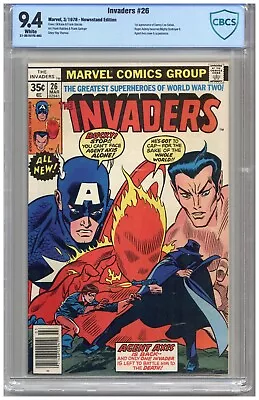 Buy Invaders # 26   CBCS   9.4   NM   White Pgs   3/78  Newsstand Edition  1st App.  • 67.96£