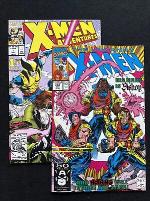 Buy X-Men Adventures #1 1st Morph 1992, Uncanny X-Men #282 1991 1st Bishop VF/NM 9.0 • 20.88£