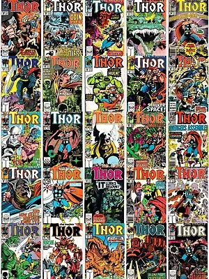 Buy Thor Comics Vol 1 Issues #340 - #437  You Pick - Complete Your Run  Marvel • 9.67£