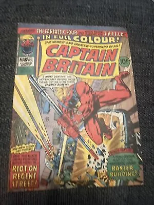Buy CAPTAIN BRITAIN MAGAZINE #8  (Marvel 1976) • 19.99£
