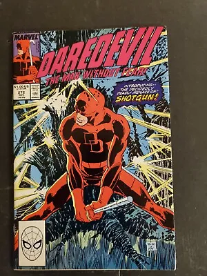 Buy Daredevil #272 (November, 1989, Marvel) 1st Shotgun • 7.93£