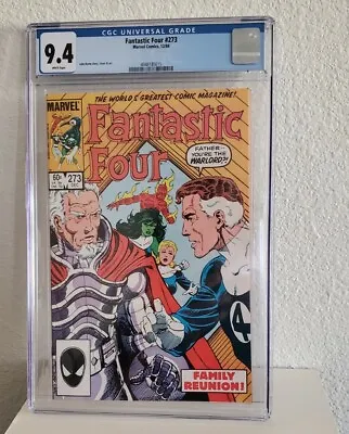 Buy Fantastic Four # 273 Cgc 9.4 • 106.73£