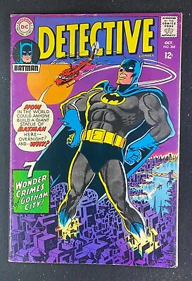 Buy Detective Comics (1937) #368 FN (6.0) Batman Robin Carmine Infantino • 28.81£