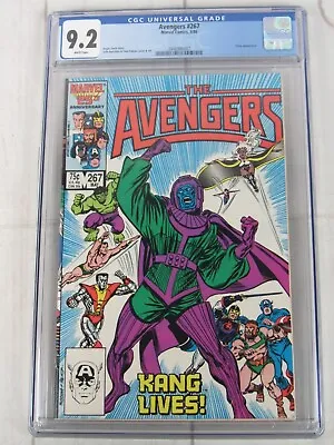 Buy The Avengers #267 CGC 9.2 WP May 1986 Marvel Comics 3946986007 • 80.80£