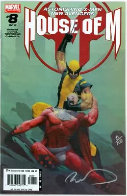 Buy House Of M #8 First Print Dynamic Forces Signed Tim Townsend Df Coa Wandavision • 27.95£